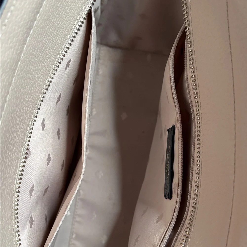 kate spade Two-Tone Blush and Black Satchel